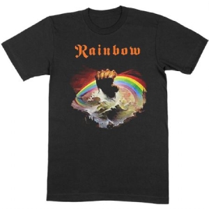 Rainbow - Rainbow Unisex Tee: Rising in the group MERCH / T-Shirt / Summer T-shirt 23 at Bengans Skivbutik AB (4074320r)