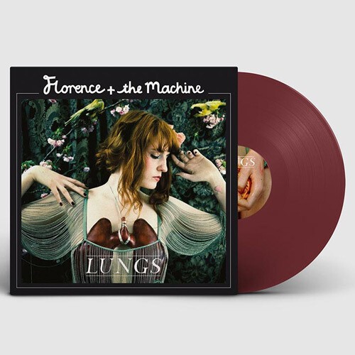 Florence + The Machine - Lungs (Red Vinyl) in the group VINYL / Pop at Bengans Skivbutik AB (4076293)