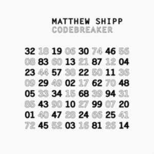 Shipp Matthew - Codebreaker in the group CD / Jazz at Bengans Skivbutik AB (4077069)