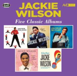 Jackie Wilson - Five Classic Albums in the group CD / Pop-Rock,RnB-Soul at Bengans Skivbutik AB (4077304)