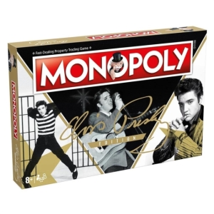 Elvis Presley - Elvis Monopoly in the group MERCHANDISE / Board Games / Pop-Rock at Bengans Skivbutik AB (4080119)
