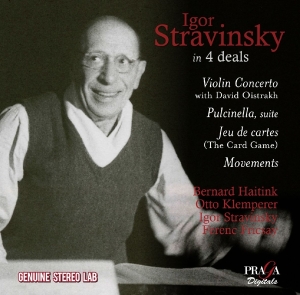 Stravinsky I. - Igor Stravinsky In 4 Deals in the group CD / Klassiskt,Övrigt at Bengans Skivbutik AB (4080415)