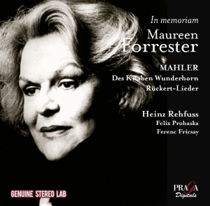 Mahler G. - In Memoriam Maureen Forrester in the group CD / Klassiskt,Övrigt at Bengans Skivbutik AB (4080426)