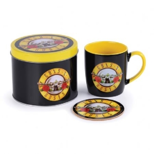 Guns N' Roses - Guns N' Roses (Bullet Logo) Mug & Coaste in the group OUR PICKS / Recommended Merch at Bengans Skivbutik AB (4081905)