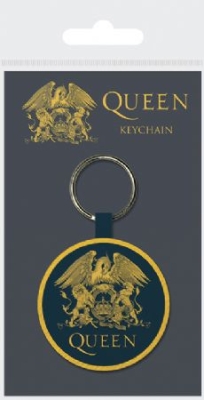 Queen - Queen (Crest) Woven Keychain in the group OUR PICKS / Recommended Merch at Bengans Skivbutik AB (4082054)
