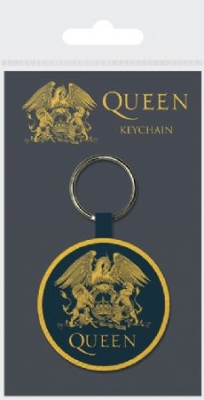Queen - Queen (Crest) Woven Keychain in the group OTHER / CDON - Exporterade Artiklar_Manuellt / Merch_CDON_exporterade at Bengans Skivbutik AB (4082054)