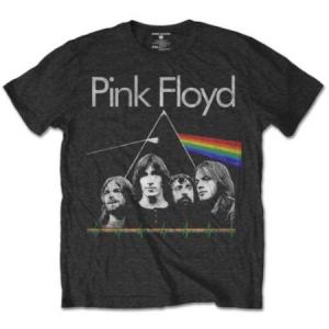 Pink Floyd - Pink Floyd Unisex Tee . Dsotm Band & Pulse in the group CDON - Exporterade Artiklar_Manuellt / T-shirts_CDON_Exporterade at Bengans Skivbutik AB (4084742r)
