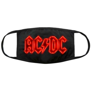 Ac/Dc - Neon Logo Bl Face Mask in the group MERCH / Minsishops-merch / Ac/Dc at Bengans Skivbutik AB (4085188)