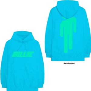 Billie Eilish - Unisex Pullover Hoodie: Logo & Blohsh (B in the group CDON - Exporterade Artiklar_Manuellt / T-shirts_CDON_Exporterade at Bengans Skivbutik AB (4085598r)