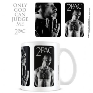 2pac - Tupac (Judge Me) Coffee Mug in the group Minishops / Tupac at Bengans Skivbutik AB (4086505)