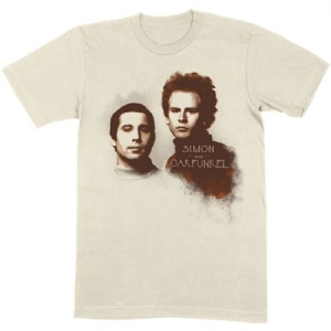 Simon & Garfunkel - Simon & Garfunkel Uisex Tee : Faces (XL) in the group OTHER / -Start Tshirt at Bengans Skivbutik AB (4086517)