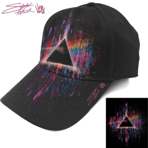 Pink Floyd - Dsotm Pink Splatter Bl Baseball C in the group OTHER / Merch Caps and Hats at Bengans Skivbutik AB (4086533)