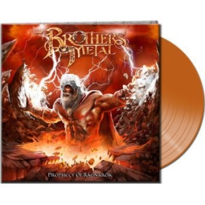 Brothers Of Metal - Prophecy Of Ragnarök (Clear Orange in the group VINYL / Hårdrock/ Heavy metal at Bengans Skivbutik AB (4088162)