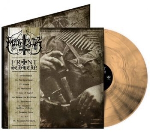 Marduk - Frontschwein (Beer Marbled Vinyl Lp in the group VINYL / Hårdrock at Bengans Skivbutik AB (4088172)