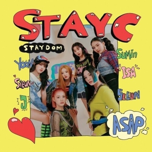 STAYC - 2nd Single [STAYDOM] in the group CD / K-Pop at Bengans Skivbutik AB (4088658)