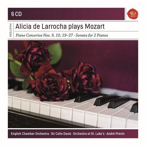 De Larrocha Alicia - Alicia De Larrocha Plays Mozart in the group CD / Klassiskt at Bengans Skivbutik AB (4088748)