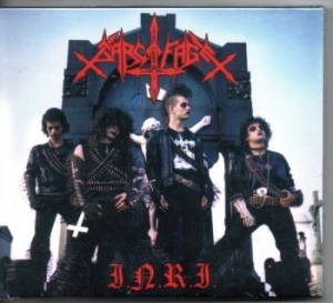 Sarcofago - I.N.R.I. Splicase + Poster in the group CD / Hårdrock at Bengans Skivbutik AB (4095948)