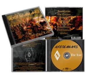 Axis Of Advance - List The in the group CD / Hårdrock/ Heavy metal at Bengans Skivbutik AB (4097508)