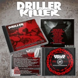 Driller Killer - Total Fucking Hate in the group CD / Rock at Bengans Skivbutik AB (4097520)
