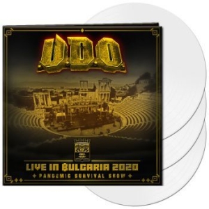 U.D.O. - Live In Bulgaria 2020 (3 Lp White V in the group Minishops / Udo at Bengans Skivbutik AB (4101847)