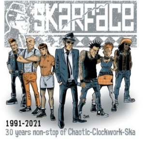 Skarface - 30 Years Non-Stop Of Chaotic Clockw in the group VINYL / Rock at Bengans Skivbutik AB (4101857)