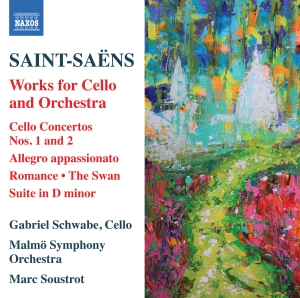 Saint-Saëns Camille - Works For Cello And Orchestra in the group Externt_Lager /  at Bengans Skivbutik AB (4101866)