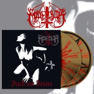 Marduk - Fuck Me Jesus (Gold/Red Splatter Vi in the group VINYL / Hårdrock at Bengans Skivbutik AB (4102030)