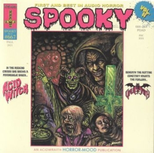 Acid Witch / Vaultwraith - Spooky Vol. Ii (Neon Green 7-Inch) in the group VINYL / Hårdrock at Bengans Skivbutik AB (4103411)