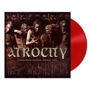 Atrocity - Unspoken Names - Demo 1991 (Red Vin in the group VINYL / Hårdrock/ Heavy metal at Bengans Skivbutik AB (4105922)