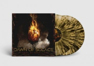 Dawn Of Solace - Flames Of Perdition (Black/Gold Vin in the group VINYL / Hårdrock at Bengans Skivbutik AB (4105924)