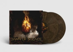 Dawn Of Solace - Flames Of Perdition (Black Marbled in the group VINYL / Hårdrock/ Heavy metal at Bengans Skivbutik AB (4105926)
