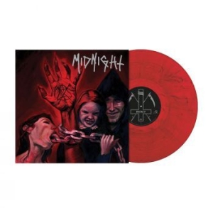 Midnight - No Mercy For Mayhem (Red/Black Marb in the group VINYL / Hårdrock at Bengans Skivbutik AB (4109256)