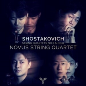Novus Quartet - Shostakovich: String Quartets No. 3 & No. 8 in the group CD / Klassiskt,Övrigt at Bengans Skivbutik AB (4110710)