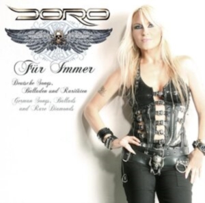 Doro - Fur Immer (Black/White Marbled Viny in the group VINYL / Hårdrock/ Heavy metal at Bengans Skivbutik AB (4111917)