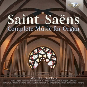 Saint-Saens Camille - Complete Music For Organ (4Cd) in the group Externt_Lager /  at Bengans Skivbutik AB (4112857)