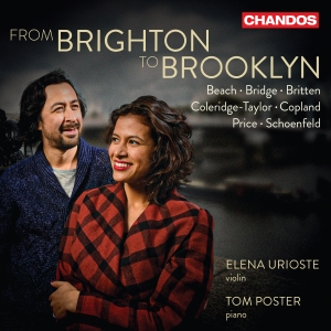 Amy Beach Frank Bridge Benjamin B - From Brighton To Brooklyn in the group CD / Klassiskt at Bengans Skivbutik AB (4112867)