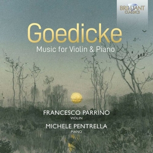 Goedicke Alexander - Music For Violin & Piano in the group Externt_Lager /  at Bengans Skivbutik AB (4112892)