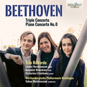 Beethoven Ludwig Van - Triple Concerto In C, Op. 56 And Pi in the group CD / New releases / Classical at Bengans Skivbutik AB (4112894)