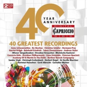 Johann Sebastian Bach Felix Mendel - Capriccio 40Th Anniversary (2Cd) in the group Externt_Lager /  at Bengans Skivbutik AB (4112896)