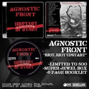 Agnostic Front - Riot Riot Upstart in the group CD / Pop-Rock at Bengans Skivbutik AB (4114906)