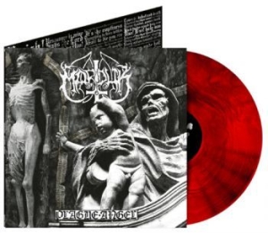 Marduk - Plague Angel (Red Marbled Vinyl Lp) in the group VINYL / Hårdrock,Svensk Folkmusik at Bengans Skivbutik AB (4115237)