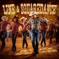 Various Artists - Line & Squaredance in the group CD / Upcoming releases / Country at Bengans Skivbutik AB (4115515)