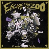 Escape From The Zoo - Countin' Cards (Red Vinyl+Download) in the group VINYL / Rock at Bengans Skivbutik AB (4116106)