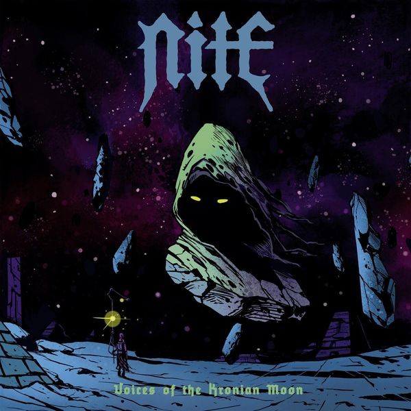 Nite - Voices Of The Kronian Moon (Black V in the group VINYL / Hårdrock/ Heavy metal at Bengans Skivbutik AB (4116140)