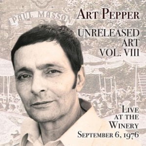 Art Pepper - Unreleased Art, Vol. Viii: Liv in the group CD / Jazz at Bengans Skivbutik AB (4116941)