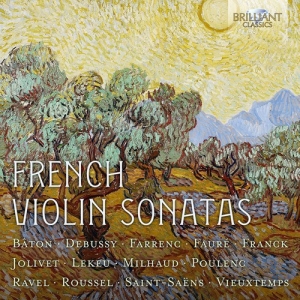 Rhene Emmanuel Baton Claude Debuss - French Violin Sonatas (7Cd) in the group Externt_Lager /  at Bengans Skivbutik AB (4117049)