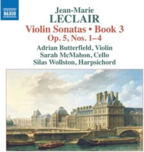 Leclair Jean-Marie - Violin Sonatas - Book 3, Op. 5, Nos in the group Externt_Lager /  at Bengans Skivbutik AB (4117566)