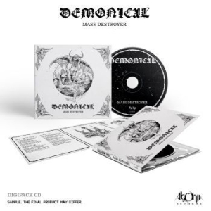 Demonical - Mass Destroyer (Digipack) in the group CD / Hårdrock/ Heavy metal at Bengans Skivbutik AB (4118438)