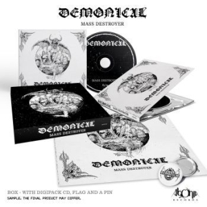 Demonical - Mass Destroyer (Ltd Cd Box) in the group CD / Hårdrock/ Heavy metal at Bengans Skivbutik AB (4118439)