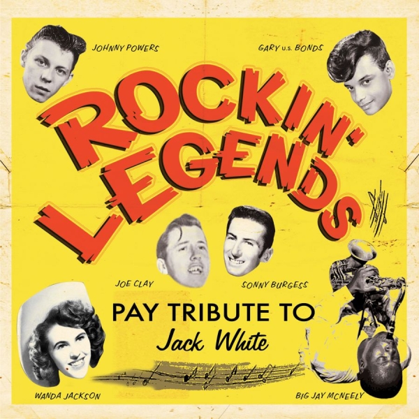 Various Artists - Rockin' Legends Pay Tribute To Jack in the group VINYL / Bestsellers at Bengans Skivbutik AB (4118603)